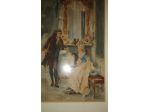 Due quadri in acquerello Silla 1889 e 1890