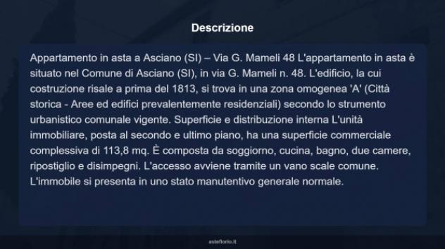 Immobile in asta di 113 m² in vendita a Asciano - Foto 17