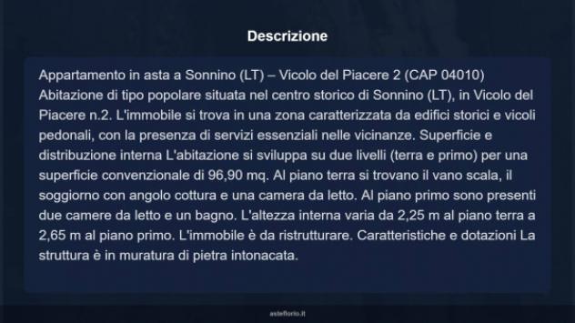 Immobile in asta di 96 m² in vendita a Sonnino - Foto 15