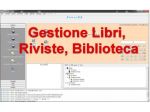 Catalogazione libri e riviste: software originale. Download gratuito
