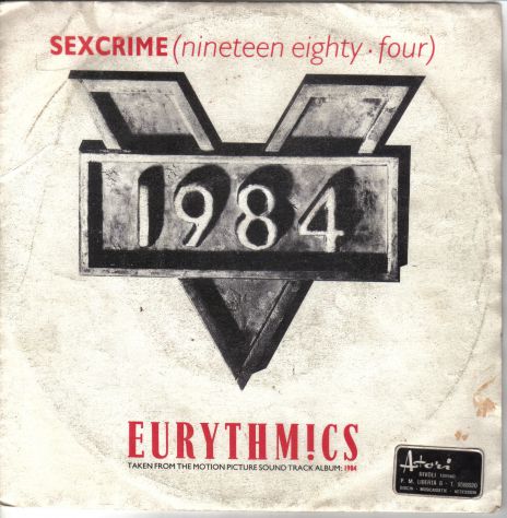 R84 - VINILE SEXCRIME NINETEEN EIGHTY . FOUR