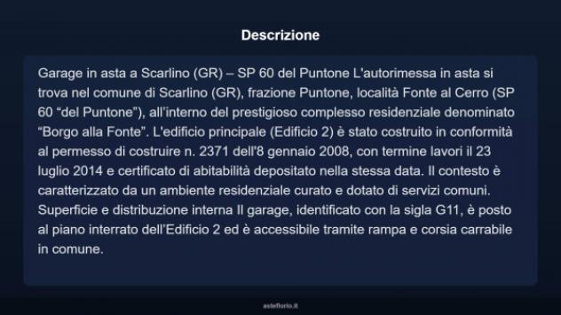 Immobile in asta di 20 m² in vendita a Scarlino - Foto 3