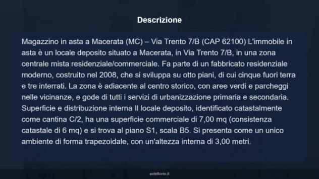 Immobile in asta di 7 m² in vendita a Macerata - Foto 7