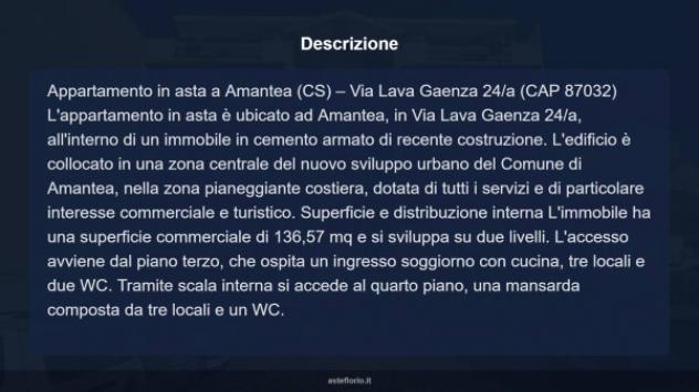 Immobile in asta di 136 m² con più di 5 locali in vendita a Amantea - Foto 18