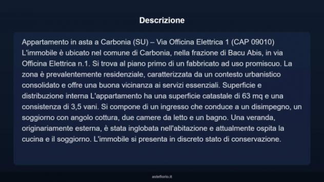 Immobile in asta di 63 m² in vendita a Carbonia - Foto 4