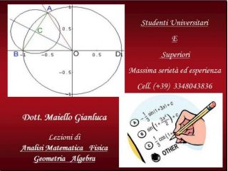 LEZIONI RIPETIZIONI di MATEMATICA FISICA GEOMETRIA ALGEBRA