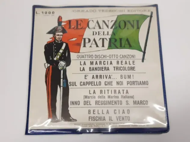 45 GIRI N.E.T. Canzoni Della Patria