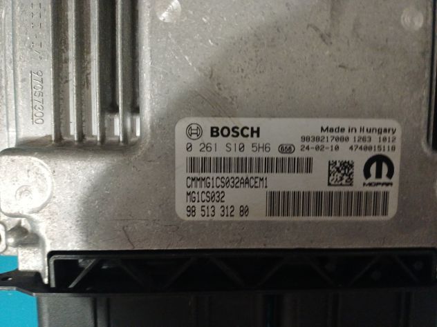 9851331280 CENTRALINA MOTORE PEUGEOT 208 II 1.2 PURETECH 100 0261S105H6 MG1CS032 - Foto 4