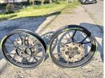 COPPIA CERCHI ANTERIORE E POSTERIOR KSR Moto TR 50 SM Competition 2T (2014 - 17