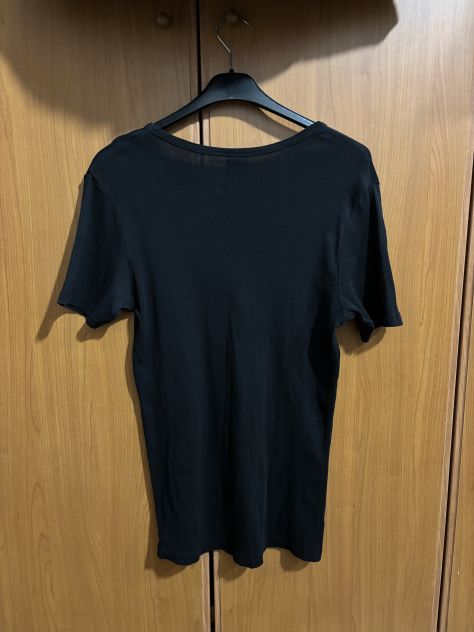 MAGLIETTA/T-SHIRT COME NUOVA DA UOMO,IN PURO COTONE,ELASTICIZZATA,MARCA LIVERGY, - Foto 10