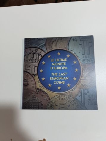 COFANETTO LE ULTIME MONETE D'EUROPA ANNO 2002 COD. 21061 - Foto 3