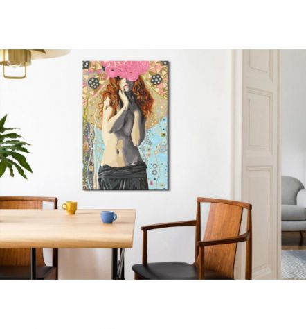 Quadro Fai Da Te Ritratto Femminile N. 20 ARREDALACASA Spedizione Gratis - Foto 2