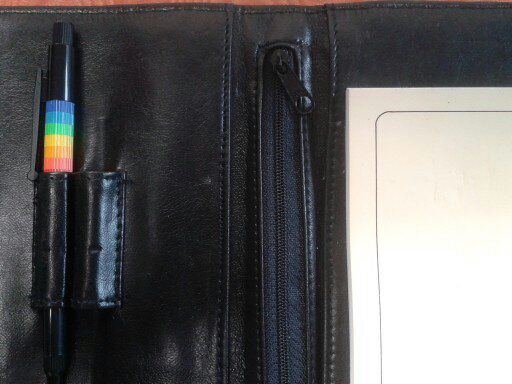 ORGANIZER SIRE IN SIMIL PELLE NERA - Foto 8