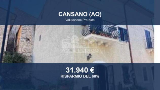Immobile in asta di 156 m² in vendita a Cansano