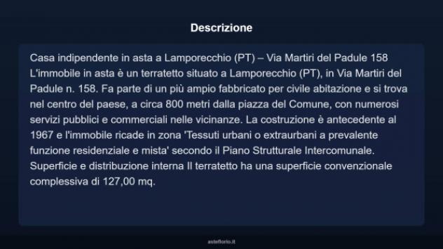 Immobile in asta di 127 m² in vendita a Lamporecchio - Foto 4