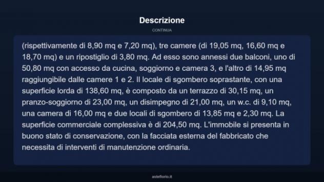 Immobile in asta di 204 m² con più di 5 locali in vendita a Rometta - Foto 16
