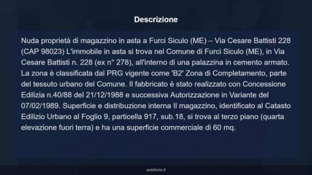 Immobile in asta di 60 m² in vendita a Furci Siculo - Foto 8
