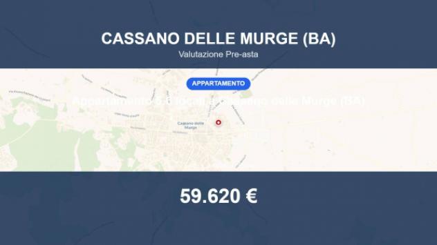 Immobile in asta di 203 m², box auto in vendita a Cassano delle Murge