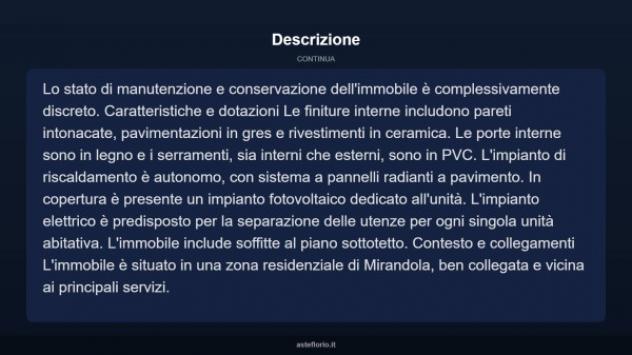 Immobile in asta di 183 m² in vendita a Mirandola - Foto 4