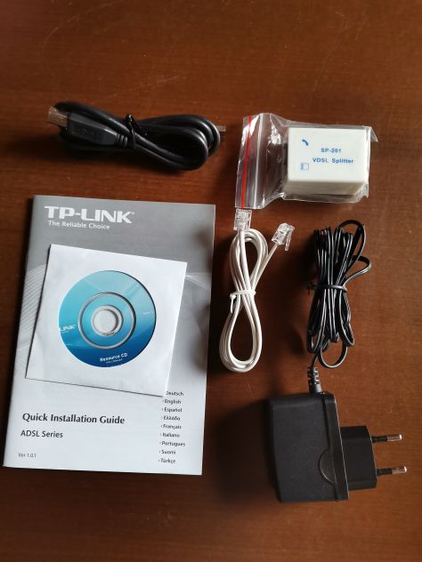 MODEM ROUTER ADSL2+ TP-LINK TD 8817 - Foto 4