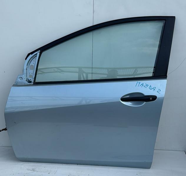 PORTA ANT.S. AZZURRO CHIARO C/ALZ. E SERR. 999-U1307460 Carrozzeria  Lamierati esterni  Porte  Porta ant. sx. MAZDA - 2 5 porte - 01-10-2007 - 01-01-2