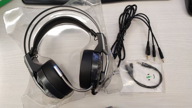 Cuffie da gaming BlitzWolf® BW-GH1 7.1 Surround - Foto 4