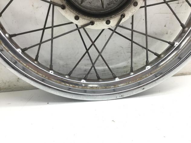 SUZUKI TU X 250 CERCHIO RUOTA POSTERIORE 17 X 2.50 1997 2001 AB111 - Foto 8