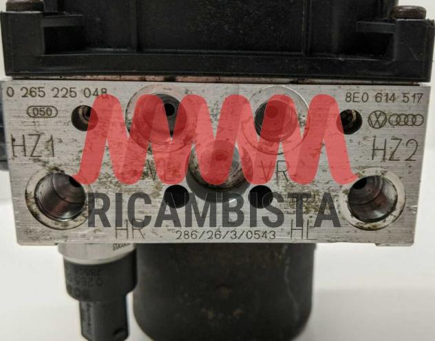 0265950011 0265225048 Audi A4 S4 gruppo ABS pompa centralina - Foto 4