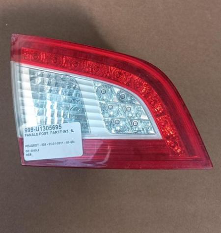 FANALE POST. PARTE INT. S. 999-U1305695 Parti elettriche  Fanaleria  Fanali  Fanale post. sx. PEUGEOT - 508 - 01-01-2011 - 01-09-2014, PEUGEOT - 508 -