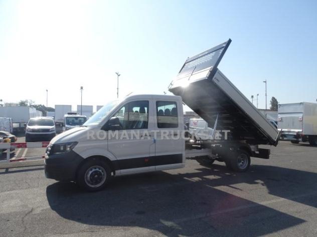 VOLKSWAGEN Crafter 140CV DOPPIA CABINA 7 POSTI RIBALTABILE rif. 23983299 - Foto 3