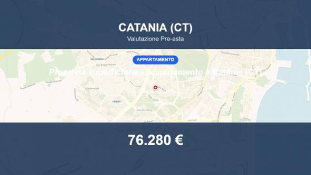 Immobile in asta di 90 m², box auto in vendita a Catania
