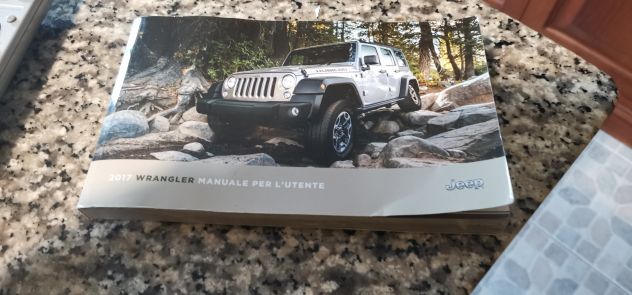 Libretto uso e manutenzione Jeep Wrangler da 2017