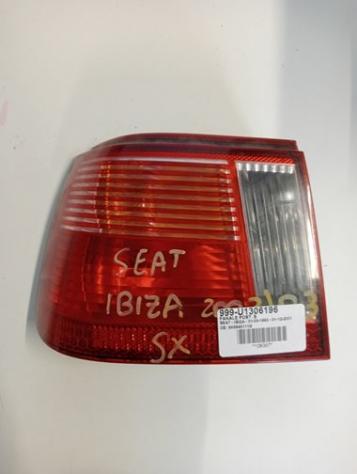 FANALE POST. S 999-U1306196 Parti elettriche  Fanaleria  Fanali  Fanale post. sx. SEAT - IBIZA - 01-05-1993 - 01-12-2001