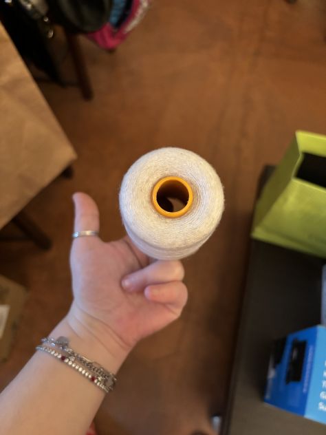 Rocchetto Di Filo Da Cucito Sfumato Multicolore Arancione - 100 Metri, Per Cucito A Mano E Macchina, Trapuntatura, Ricamo, Accessori Fai Da Te