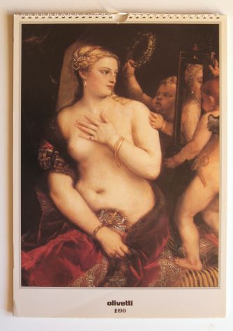 Olivetti calendario del 1990