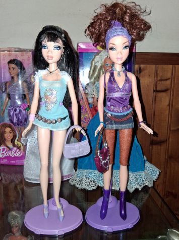 Blocco 2 Barbie My Scene I love my Friends Chelsea e Nolee 2007 perfette