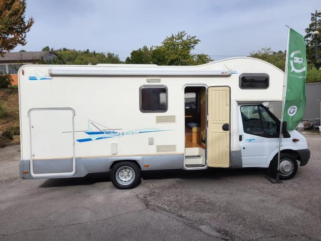 CAMPER RIMOR FORD MANSARDATO GARAGE 6 POSTI MATRIMONIALE CLIMATIZZATORE FOTOVOLTAICO GENERALI USATI - Foto 9