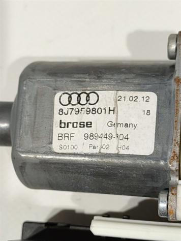 MOTORINO ALZAVETRO ANTERIORE DESTRA AUDI TT Cabrio Serie (8J3) 8J7959801H CBB (0614) - Foto 2