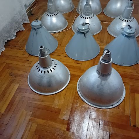 Lampade originali d'epoca per arredamento industriale - Foto 5