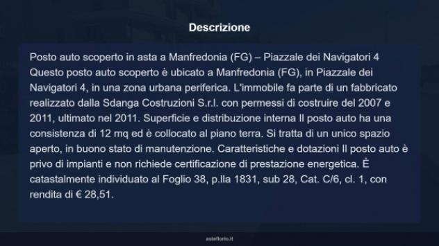 Immobile in asta di 12 m² in vendita a Manfredonia - Foto 5