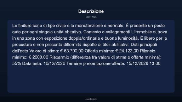 Immobile in asta di 67 m², box auto in vendita a Faleria - Foto 6