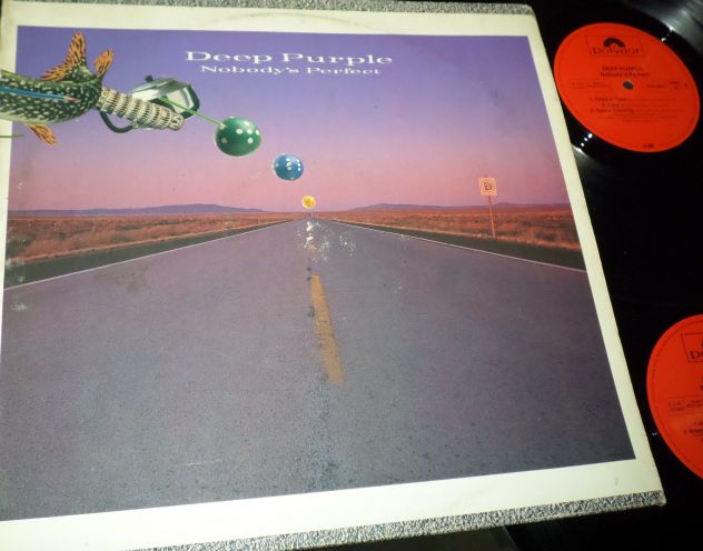 DEEP PURPLE - Nobody's Perfect - 2 x LP / 33 giri 1988 Gatefold Polydor