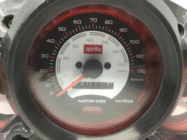 APRILIA SR DITECH IE 50 STRUMENTAZIONE CONTACHILOMETRI E CORNICE 2000 2004 RLB10 - Foto 3