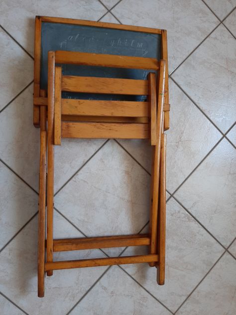 BANCO IN LEGNO PIEGHEVOLE PER BAMBINI - Foto 5