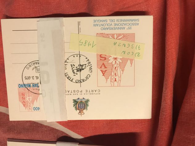 284 cartoline e buste di San Marino - Foto 3