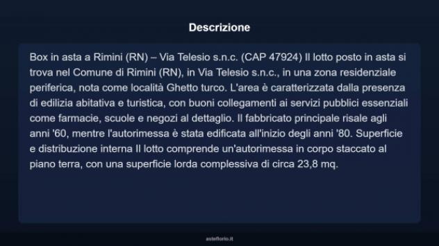 Immobile in asta di 23 m² in vendita a Rimini - Foto 4