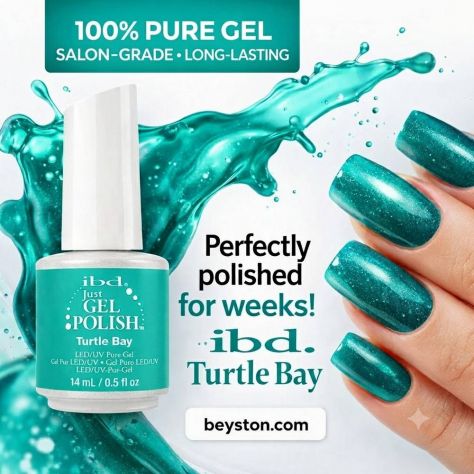 Smalto gel IBD Just Gel Polish Turtle Bay LED/UV Pure Gel 14 ml su beyston