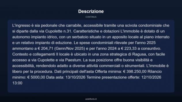 Immobile in asta di 1020 m² in vendita a Ragusa - Foto 6
