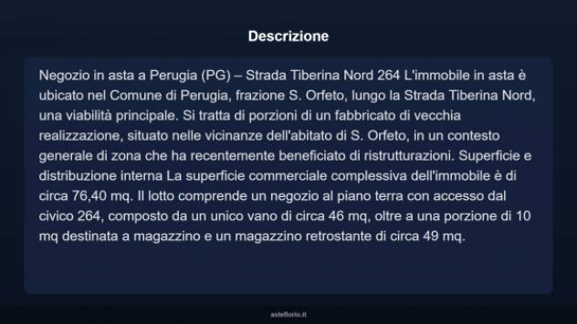 Immobile in asta di 76 m² in vendita a Perugia - Foto 9