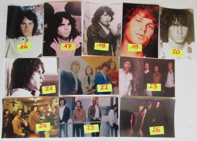 JIM MORRISON-THE DOORS foto 10x15 collezione vintage DA SCEGLIERE - Foto 2